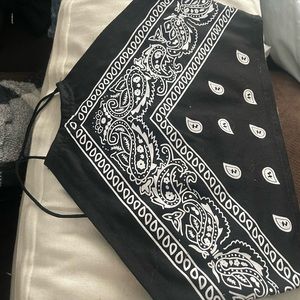 black bandana top